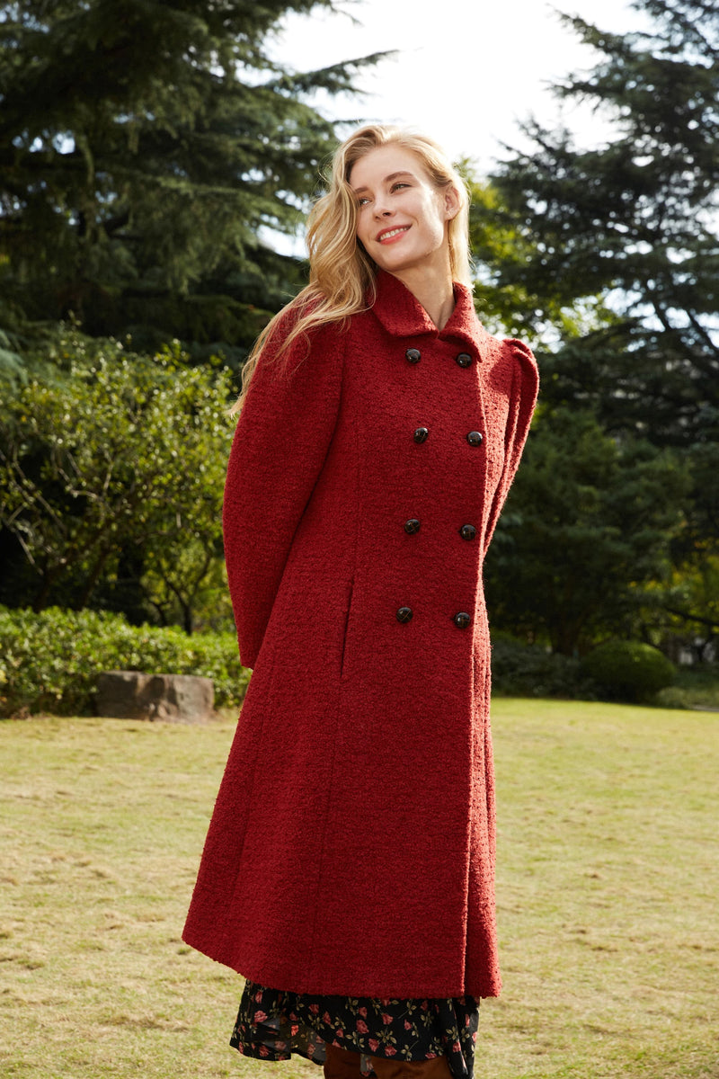 Vintage clearance red coat