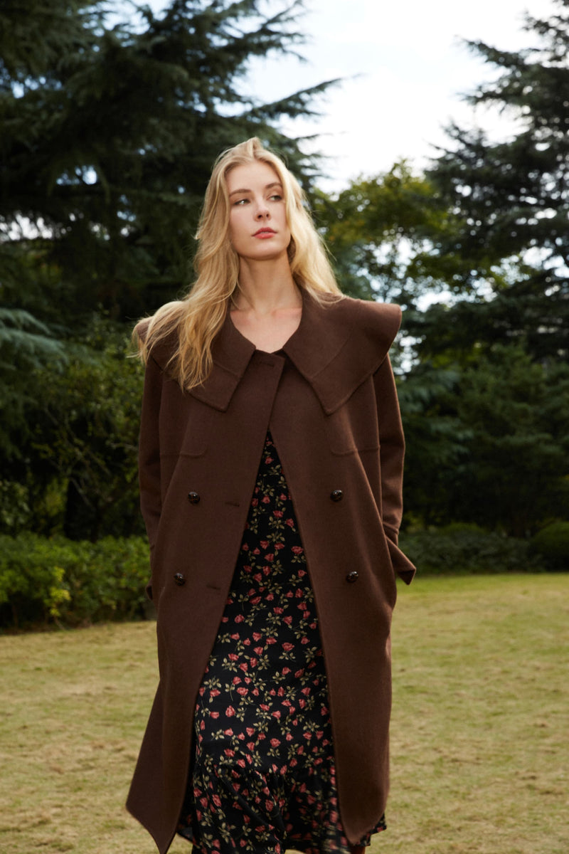Kylee Turn-Over Neckline Coat