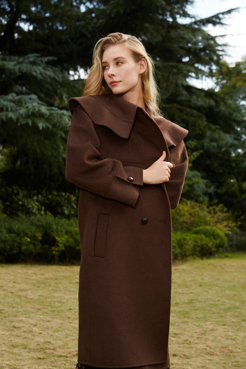 Kylee Turn-Over Neckline Coat
