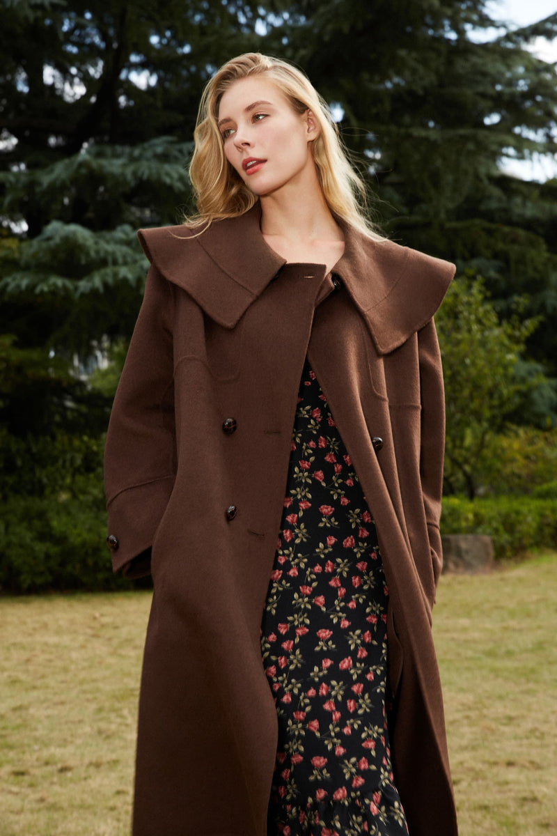 Kylee Turn-Over Neckline Coat
