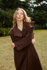 Kylee Turn-Over Neckline Coat