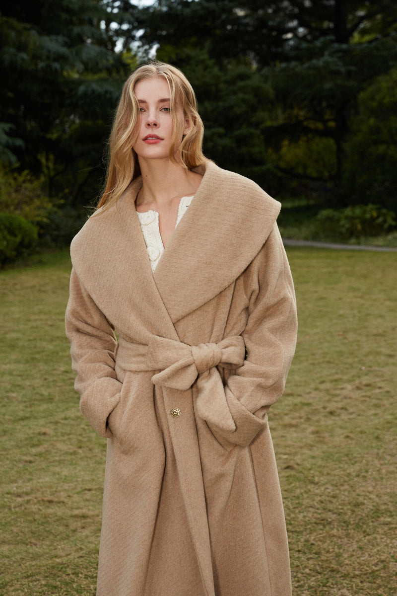 Jordie Turn-Over Neckline Coat