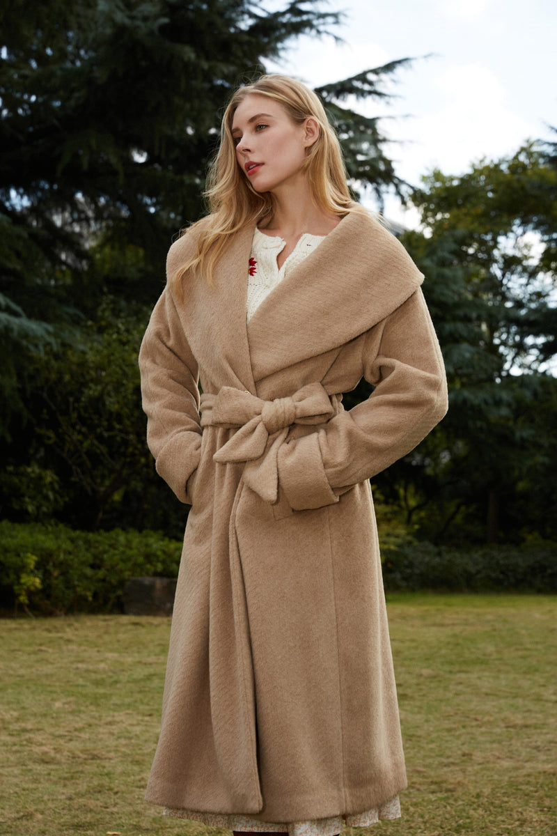 Jordie Turn-Over Neckline Coat