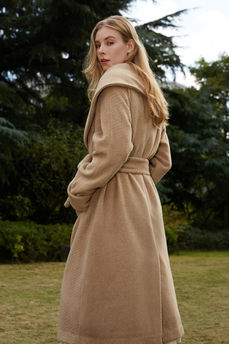 Jordie Turn-Over Neckline Coat