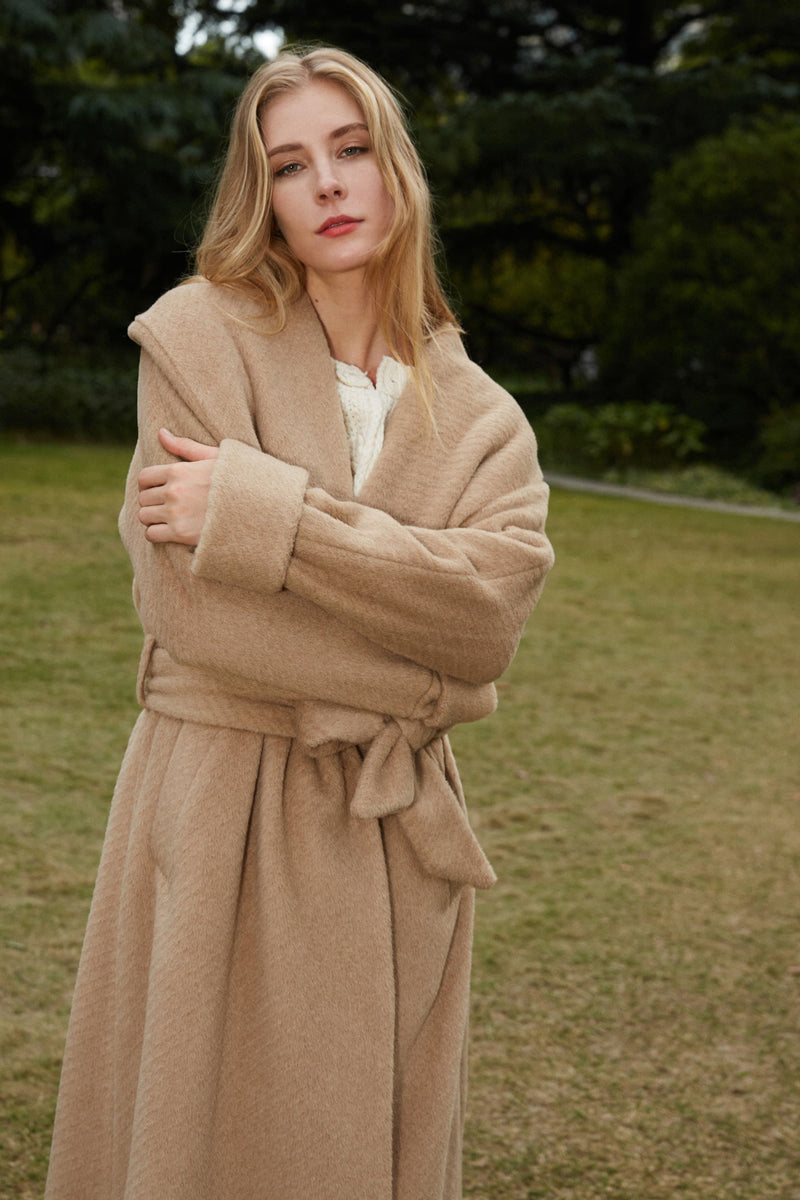 Jordie Turn-Over Neckline Coat