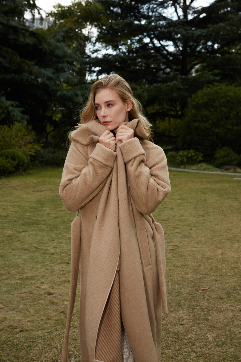 Jordie Turn-Over Neckline Coat