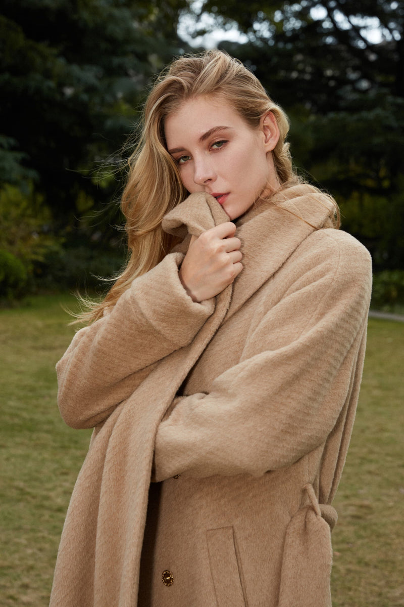 Jordie Turn-Over Neckline Coat