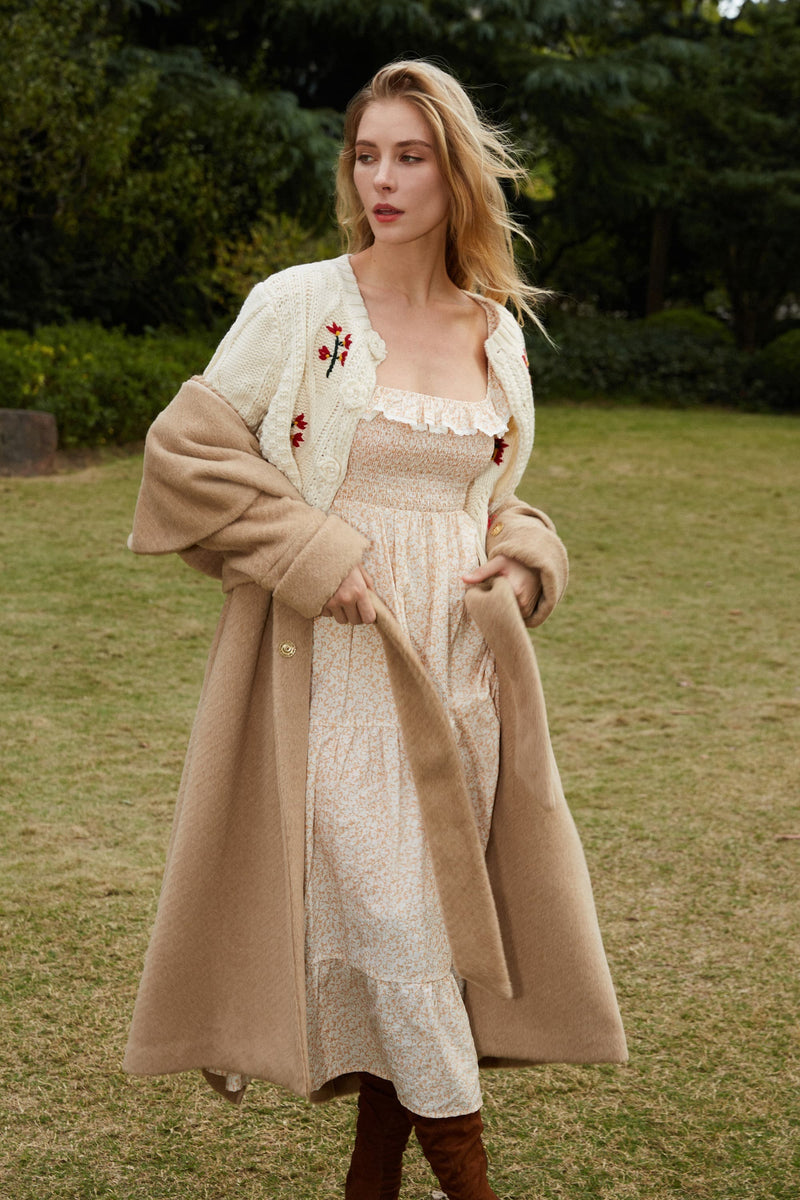 Jordie Turn-Over Neckline Coat