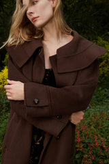 Kylee Turn-Over Neckline Coat