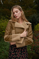 Madina Faux-Suede Jacket
