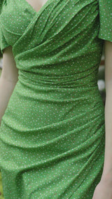 Daphne High Slit Midi Dress