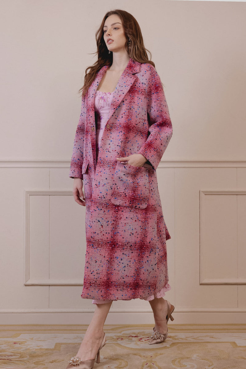 Glenna Wool-blend Long Coat