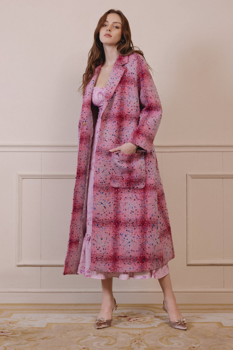 Glenna Wool-blend Long Coat