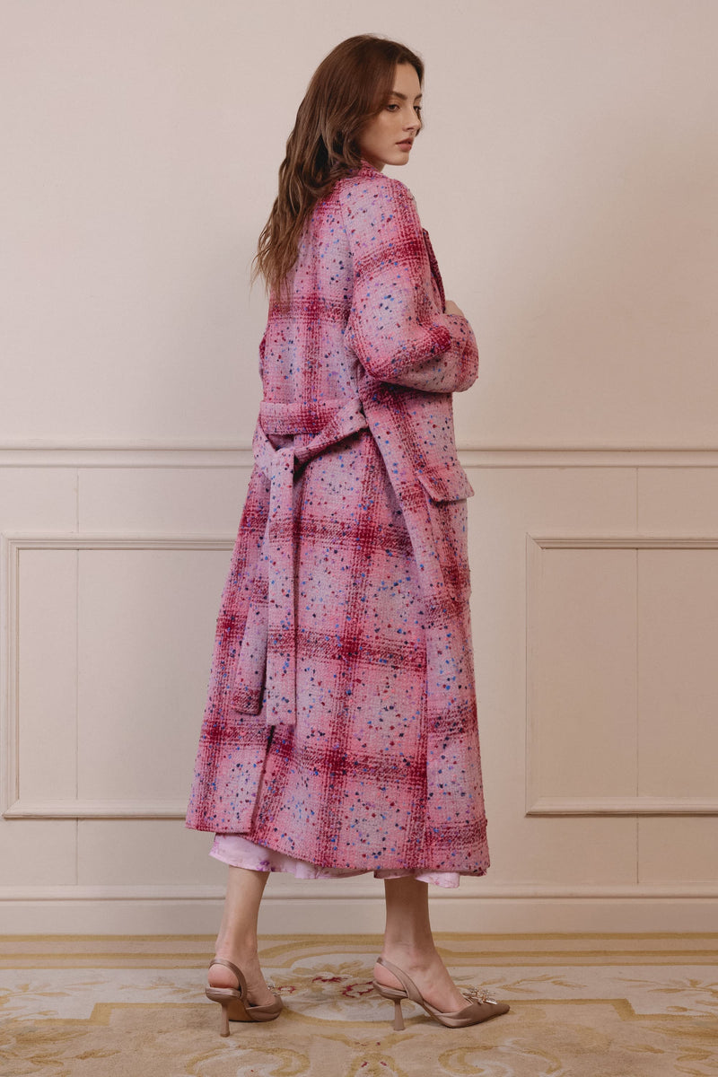 Glenna Wool-blend Long Coat