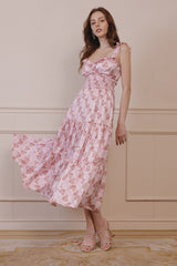 Kenny Smocked Waist Midi Dress
