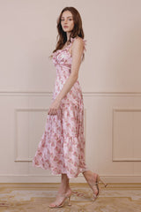 Kenny Smocked Waist Midi Dress