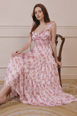 Kenny Smocked Waist Midi Dress