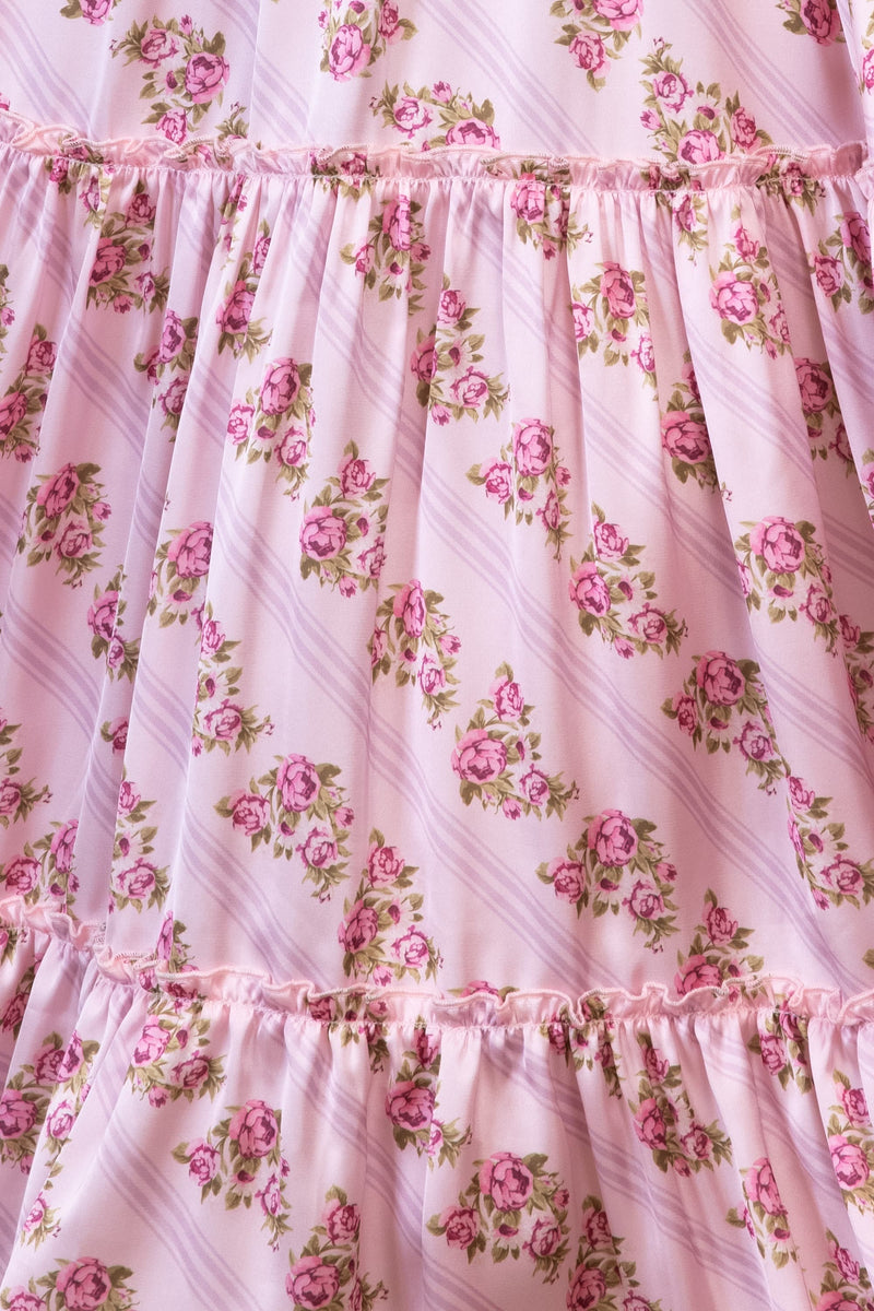 Kenny Smocked Waist Midi Dress