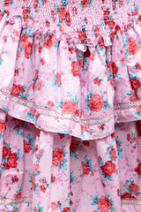 Lindy Romantic Floral Mini Dress